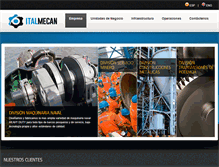 Tablet Screenshot of italmecan.com